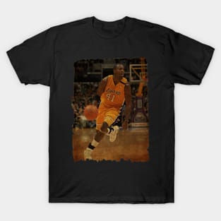 Glen Rice in Lakers Vintage T-Shirt